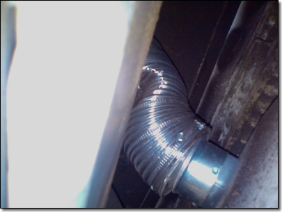 Dangerously Smashed Flex Pipe Dangerously Smashed Flex Pipe